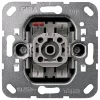 Modischen GIRA Taster-Einsatz, Kunststoff | Metall, Silber 5