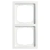 Busch-Jaeger Rahmen, Future® Linear, IP20, 2-fach, Studioweiß, Thermoplast 7