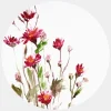 billig outlet online K&L Wall Art Vliestapete »Runde Vliestapete«, Florale Wildblume, Mehrfarbig, Matt 5