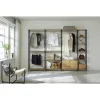 Möbilia Regal, Holz, Natur/Schwarz, 6 Fachböden online shop mit gratis versand 7