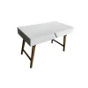 Möbilia Schreibtisch, BxLxH: 120 X 60 X 76 Cm, MDF/Eichenholz Klassiker 5