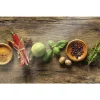 NOVADOORS Glasboard »Wooden Spice«, Mehrfarbig, Glas 5