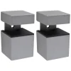Duraline Regalträger »Cube«, Metall, Silberfarben online store 7