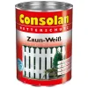 CONSOLAN Zaunlasur, Weiß, Deckend, 2.5l 7