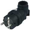 Großhandels Preis REV Schutzkontatk-Winkelstecker, 250 V, Schwarz 7